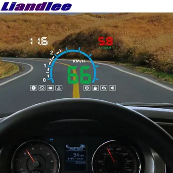 Liandlee HUD BMW X1 X2 E84 F48 F39 2009~2018 Onwork Digitālā Spidometra OBD2 Head Up Displejs Liels Monitors Sacīkšu HUD