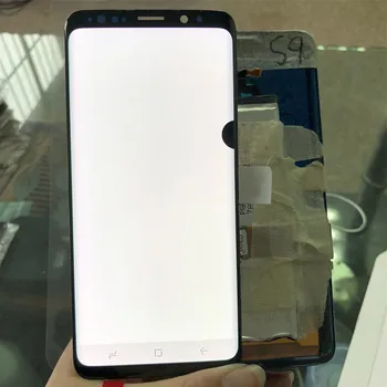 Sākotnējā Super Amoled LCD Samsung Galaxy S9 G960F G960 Lcd Displejs, Touch Screen Digitizer defektu, Ar Dead Spot Punkts punkts