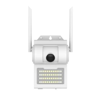 Bezvadu WiFi IP Kameras 1080P Sienas Lampas Drošības Kameras Āra 2MP divvirzienu Audio Prožektors, Krāsa Nakts Redzamības Kameras Wifi