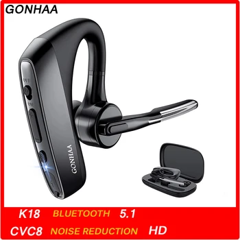 Bluetooth Austiņas Bezvadu Bluetooth Austiņas HD Ar CVC8.0 Divu Mikrofonu Trokšņu Samazināšanas Funkciju, Kas Piemērotas Smart Tālruni