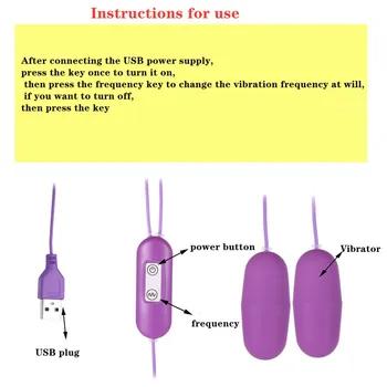 G-Spot Vibratori Pieaugušo Seksa Rotaļlietas Sievietēm, USB Tālvadības pults 12 Ātrumiem Vibrējošais Ola Klitora Stimulators Maksts Masāžas Bumbu