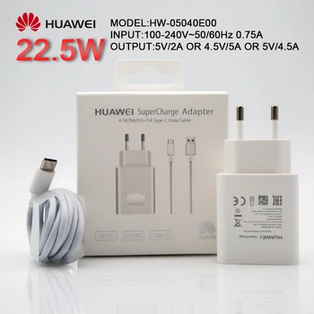 Sākotnējā Huawei P20 Pro Super Maksas Fast Charger 5V / 4.5 a ES Plug Adapteris P9 P10 plus Mate 10 9 pro 20 lite p Smart