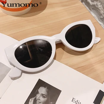 Kaķu Acīm Saulesbrilles Sievietēm, Vīriešiem 2020. Gadam Luksusa Zīmolu Retro Cateye Glāzes Par Sievietēm Vintage Oculos Feminino Brilles UV400
