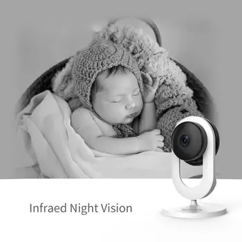 IP Kamera Blurams Mājas Lite Drošības Kameru Novērošanas Kamera Nakts Redzamības CCTV Kameras Baby Monitor