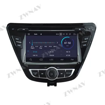 IPS Android 10.0 4+64 screen Auto DVD Atskaņotājs, GPS Navi Par Hyundai Elantra-2019 Auto Radio Stereo Multimediju Atskaņotājs, Galvas Vienības