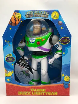 30cm Rotaļlietu Stāsts Buzz gaismas gadu Runā Buzz, Woody Jessie Rīcības Attēls PVC Savākt Labākās Dāvanas Rotaļlietām un Bērniem