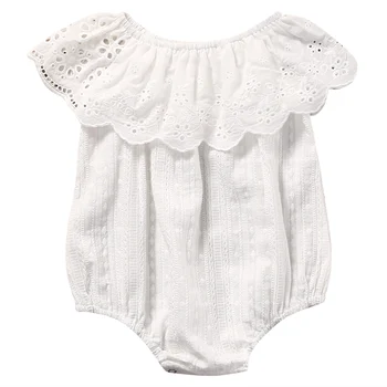 New Baby Girl Bodysuit Jaundzimušais Zīdainis Bērniem, Bērnu, Meiteņu Un Zīdaiņu Gadījuma Savirmot Balts Romper Jumpsuit Sweety Bērnu Apģērbs Apģērbs