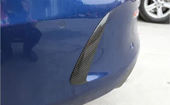 Benz C Klases W205 C43 C63 Amg Oglekļa Šķiedras Izskatās Aizmugures Bufera Gaisa Ventilācijas Vāciņa-2019 2gab
