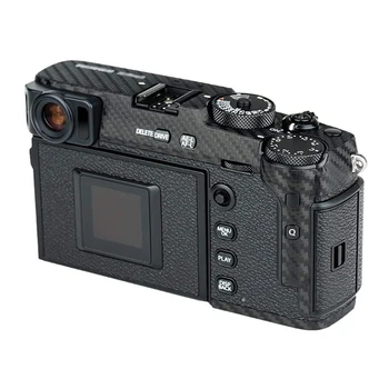 Oglekļa šķiedras Kamera ķermeņa ādas Aizsardzības Uzlīme Aizsargs Fujifilm Fuji X-pro2 X-Pro3 XPROII kameras apdare DIY