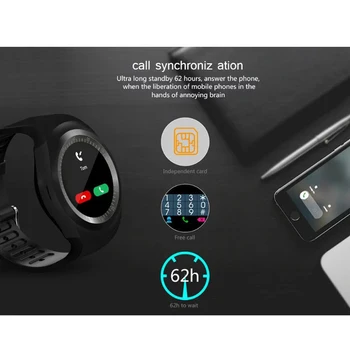 KESHUYOU Sporta smart skatīties TS1 Sirds ritma monitors Passometer relogio smart skatīties vīriešiem, kas Atbalsta SIM TF Karti android tālrunis