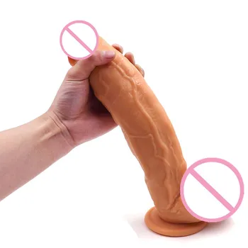 Milzīgs Reāli Penis, Dildo Ar piesūcekni Seksa rotaļlietas Sievietēm Baudu G-SPOT Massager Seksa Produkti Sieviešu Masturbācija Dick