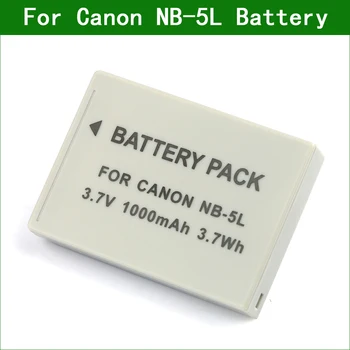 NB-5L NB 5L Digitālo Kameru Baterijas + Lādētājs Canon IXUS 800 850 860 90 950 960 970 980 990 IR 900 Ti