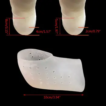 Neredzams silikona Iekšējais Augstums Zolītes Vīrieši Sievietes Papēža Spilvena Paslēpto Zolīte N58B