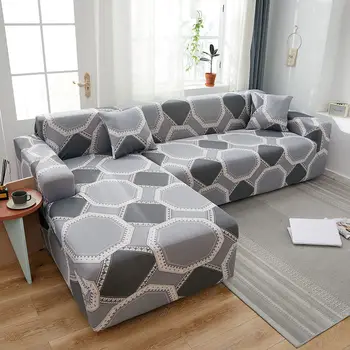 Sofa Cover Elastīgs Dīvāna Pārsegs Frekvencēs Krēslu Vāka Nepieciešama, Lai 2 gabali Sofa Cover Ja jūsu Dīvāns ir Stūris L-formas Dīvāns