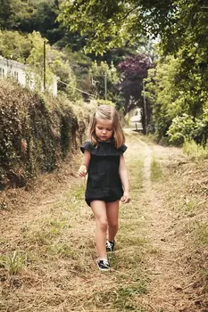 Modes Baby Toddler Meitene Bērniem Tērpiem Romper Jumpsuit Sunsuit Drēbes