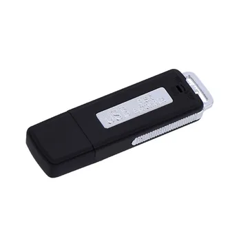 2in1 USB Draiveris Digitālā Audio Ierakstītājs U Flash Diska Portatīvo Ierakstu Diktofons PC