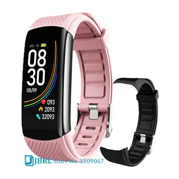 Modes smartwatch sievietes vīrieši hd smart skatīties IP67 Waterproof fitnesa rokassprādze bluetooth android, ios, sirdsdarbības krāsu smart-skatīties