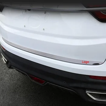Tonlinker Ārpuse Automašīnas Bagāžnieka Durvju Vāka uzlīme Par Geely SX11 Coolray 2018-20 Car styling 1 Gab Nerūsējošā tērauda Vāka Uzlīme