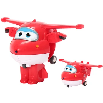 12pcs/set AULDEY Super Spārniem Deformācijas JETT Lidmašīnas Robots Darbības Rādītāji Transformācijas Rotaļlietas Lelle Bērniem Dzimšanas dienas Dāvana