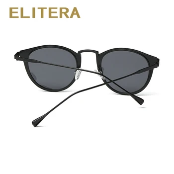 ELITERA Sieviešu Modes Saulesbrilles Cat Eye Kārtas Polarizētās Zīmolu Brilles