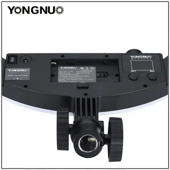 YONGNUO YN408 14 Collu 3200K-5600K Bi-color LED Gredzens Video Gaismas Intensitāti Fotogrāfija Aizpildīt Gaismas 24W CRI 95+par Fotogrāfiju, Video