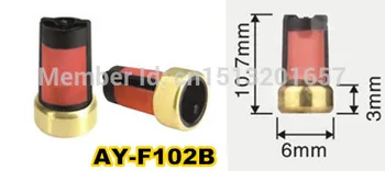 200pieces ASNU003 labas kvalitātes degvielas inžektora filtrs toyota inžektora remonta komplekts (10.7*6*3mm,AY-F102B)