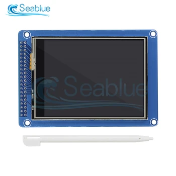 3.2 collu 240x320 TFT LCD Modulis Displejs 320*240 Ar Touch Screen Kontrolieris Panelis ILI9341 SD Karti, Nekā 128x64 3.2