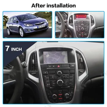 Android 10 Ekrāna Opel Vauxhall Holden Astra J 2010 2011 2012 2013 CD300 CD400 Auto Radio Audio Stereo Atskaņotāju, GPS Galvas Vienības