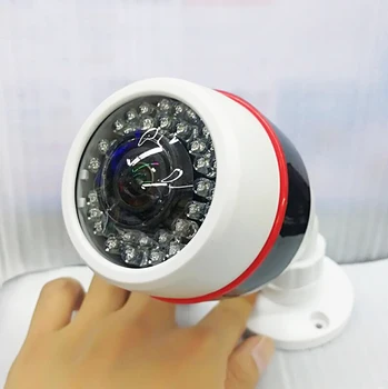 IMX326 Drošības 5MP 1080P Uzraudzības AHD Platleņķa HD CCTV Kameras 1.7 MM Platleņķa Nakts Redzamības Ūdensizturīgs Āra Bullet Kamera