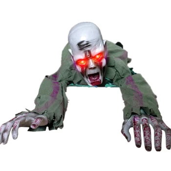 Halloween Lien Zombiju Prop Animācijas Šausmu Haunted Māju Pusi Grīdas Dekori
