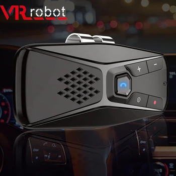 VR robots Bluetooth 5.0 Automašīnas Komplektu MP3 Mūzikas Atskaņotājs Daudzpunktu Tālruņa Skaļruni saulessarga Bezvadu Brīvroku sistēmu ar Siri Google palīgs