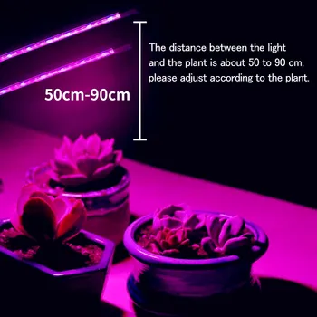 LED Augt Gaismas Pilna Spektra Fitolampy Hidroponika 18W 5V USB Ar Klipu Apstrādātājs efektu Izraisošo Augu, Augu Apgaismojumam