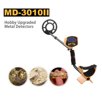 Hobijs Saskaņā ar/slīpēta Metāla Detektors, LCD Displejs Zelta Meklētājs Dārgumu Mednieks Atklāšanā Rīku MD-3010II