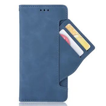 Seifs Gadījumos Xiaomi Redmi Piezīme 9 8 Pro Gadījumā Magnētisko Aizdari Grāmatas Pārsegu, Lai Redmi 9 9A Ādas Kartes Turētāju Tālrunis Somas