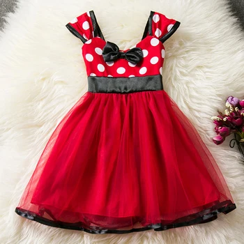 Baby Meitenes Minnie Mickey, Princess Dress Bērniem Ziemassvētku Multfilmas Peli, Apģērbu, Galvas Stīpa Bērnu Karnevāla Dzimšanas Dienas Svinības Kostīmi