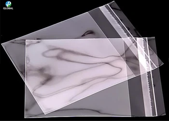 500pcs 12*18 cm Rotaslietas un amatniecības Iepakojums Plastmasas OPP Maisiņu Vairumtirdzniecības Pārredzamu Resealable pašlīmējošās Zīmogs Plastikāta dāvanu Maisiņi