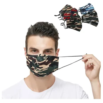 5gab Unisex Mutes Maska, Mazgājami Sejas Maska Kokvilnas Sieviešu Mutes, Cepures Ar Filtra Audums Putekļu Maskēties Ziemas Mutes Masku Masque