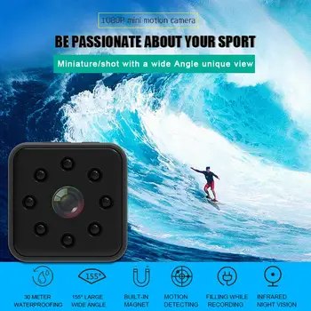 Mini Video Kamera, WIFI, HD 1080P Sensors Nachtsicht Mikro Videokamera Kustības DVR SQ11 SQ12 SQ13 SQ23 Dv Video Kleine Kamera Cam