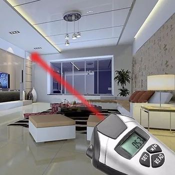 Elektronisko Mērlente Lāzera Rādāmkociņš Ultraskaņas Attāluma Mērītājs Mērīšanas Jaunas