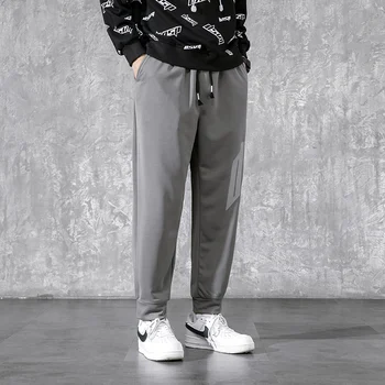 Gadījuma Joggers Vīriešu Sporta Bikses Vīriešu Sporta Apģērbu Streetwear Vīriešu Bikses 2020 Jaunas Ziemas Elastīgs Viduklis Harēma Bikses