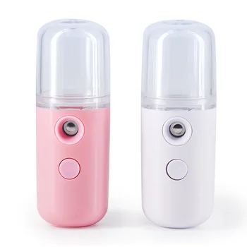 Portatīvo Nano Migla Smidzinātājs Mini USB Lādējamu Sejas Spray Sejas un Ķermeņa Steamer Mitrina Ādu Alkohola Dezinfekcijas Smidzinātājs