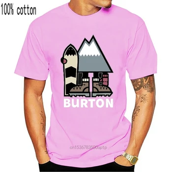 Burton Sniegadēļi Logo Jauns T-krekls, Izmērs S-5XL