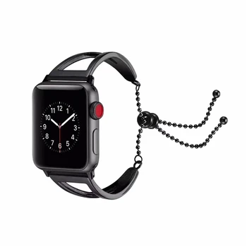 Sieviešu Rotaslietas Watchband Par Apple iWatch Skatīties 38mm 42mm 40mm 44mm Sērija 4 3 2 1 Joslā, Nerūsējošā Tērauda Siksniņa, Rokas, Jostas, Aproces