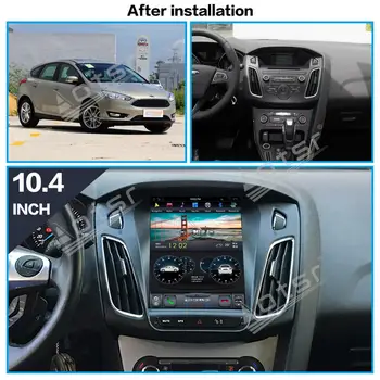 Ford Focus Android Radio, magnetofons 2012-2018 Auto Multimediju Atskaņotājs, Stereo Galvas Vienības PX6 Tesla Stila GPS Navi Auto Audio