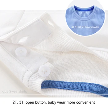 2019 streetwear bērniem, baby boy sporta krekls pelēkā vārna toddler Kokvilnas garām Piedurknēm balts krekls baby boy apģērbs