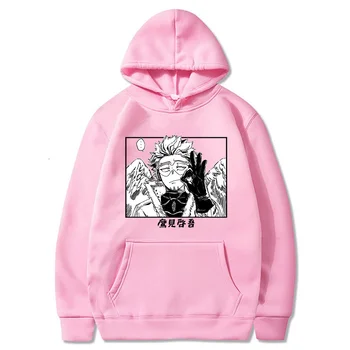 Harajuku Mans Varonis Augstskolu Unisex Hoodies Japāņu Anime Vanagi Iespiesti Vīriešu pelēkā vārna Streetwear Ikdienas Krekli