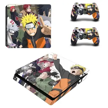 Naruto, lai Boruto Pilnībā Segtu Savācējtrauki PS4 Slim Ādas Uzlīmes, Vinila Decal par Playstation 4 Konsole & Kontrolieris PS4 Slim Uzlīme