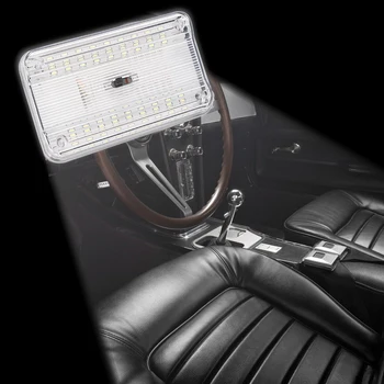 ITimo 1gb Automašīnu Dome Vieglā Auto salona Apgaismojuma 36SMD Auto-stils Jumta Griestu Lampas Spuldzes Balts Augstas kvalitātes Taisnstūra Auto Gaismas