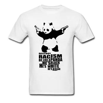 Vīriešu T-Krekls Pret Rasismu Topi Krekls Visi Kokvilnas Crewneck Īsām Piedurknēm Komiksi Sporta Krekli Ķīnas Kong Fu T Krekls Piliens Kuģniecība