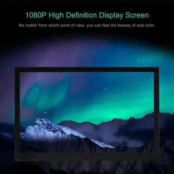 13.3 collu Portatīvo Monitoru HDMI 1920x1080 HD IPS Displejs Dators, LED Monitors ar Ādas Gadījumā PS4 Pro/Xbox/Tālruņa
